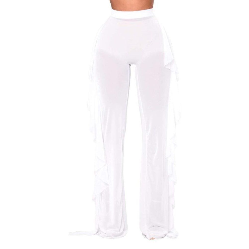 Sexy beach pants - White